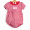 Annie Puff Sleeve Bubble, Red
