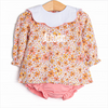 Autumn Annuals Diaper Set, Yellow