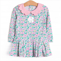 Backhand Blooms Tennis Dress, Green