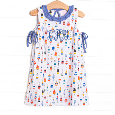Bay Bobbers Dress, Blue