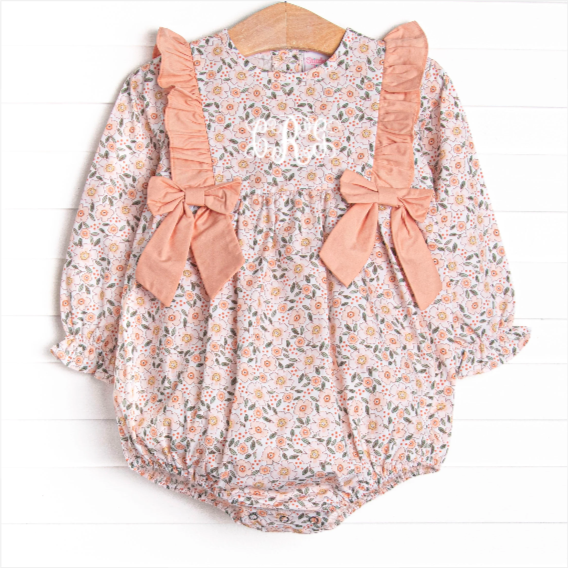 Berries and Bows Bubble, Pink