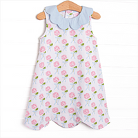 Blue Ribbon Blooms Dress, Blue