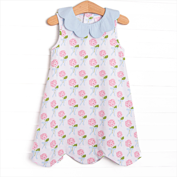 Blue Ribbon Blooms Dress, Blue