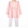 Brooklyn Bows Legging Set, Pink