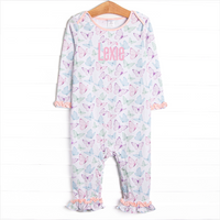Butterfly Breeze Romper, Pink