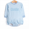 Chandler Check Sweatshirt Bubble, Blue