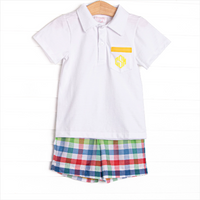 Color Me Ready Short Set, Yellow