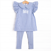 Countryside Coast Legging Set, Blue
