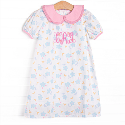 Daisy Darlin' Dress, Blue