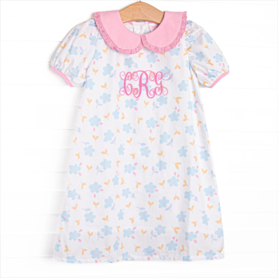 Daisy Darlin' Dress, Blue
