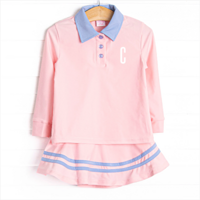 Darling Drive Skirt Set, Pink