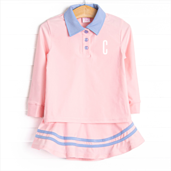 Darling Drive Skirt Set, Pink