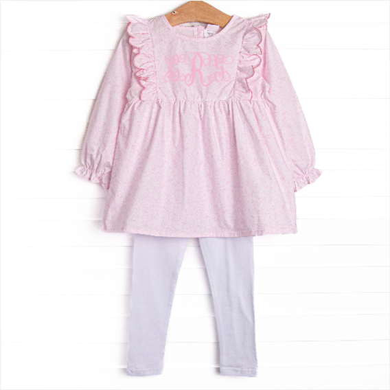 Delightful Days Legging Set, Pink