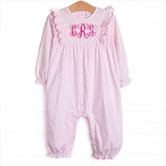 Delightful Days Romper, Pink