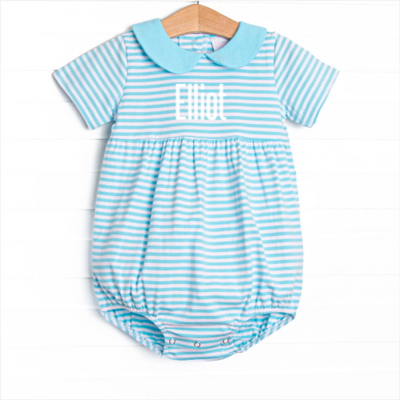 Elliot Bubble, Aqua Stripe