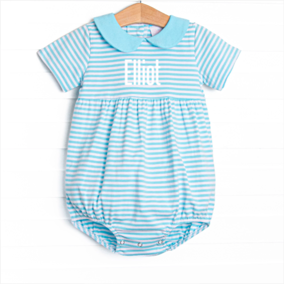 Elliot Bubble, Aqua Stripe
