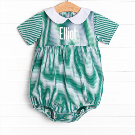 Elliot Bubble, Forest Green Stripe