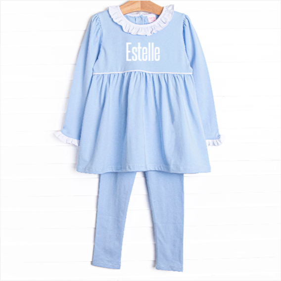 Estelle Legging Set, Blue