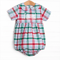 Forrest Bubble, Blue Plaid
