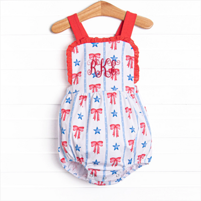 Freedom Festival Sunsuit, Red