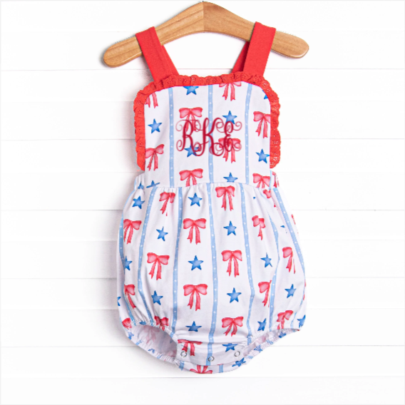 Freedom Festival Sunsuit, Red