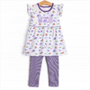 Go, Fight, Win Legging Set, Purple
