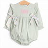 Green Goddess Gingham Bubble, Green