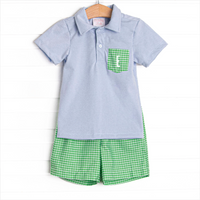 Greenscape Garden Short Set, Green