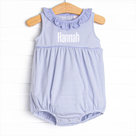 Hannah Bubble, Periwinkle Stripe