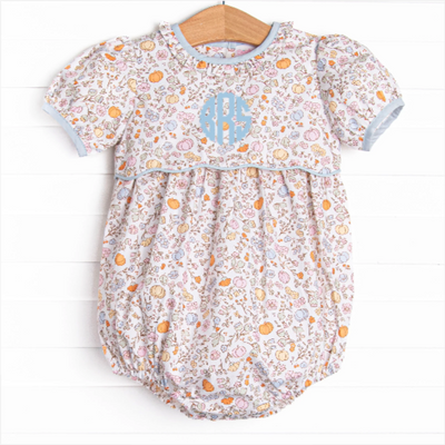 Harvest Florals Bubble, Blue