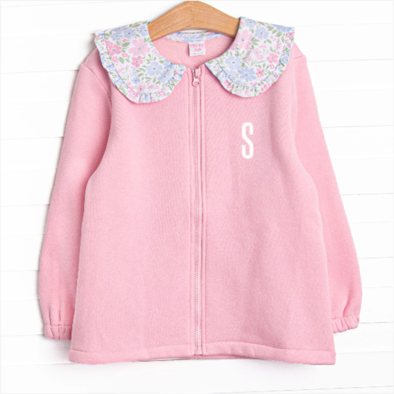 Heidi Jacket, Pink Floral