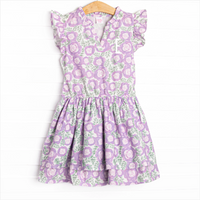 Hello Hyacinth Dress, Purple