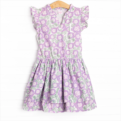 Hello Hyacinth Dress, Purple