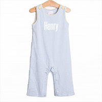 Henry Long Jon Jon, Yellow and Light Blue Stripe