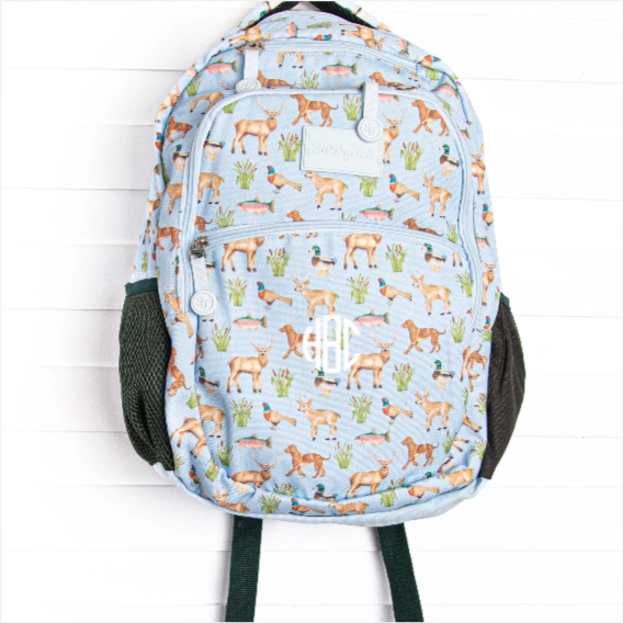 Hunting Club Oxford Backpack, Blue