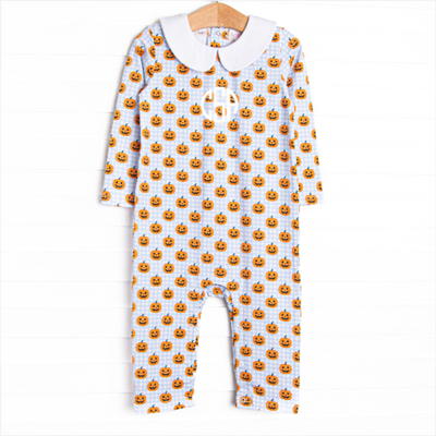 Jack Attack Romper, Blue