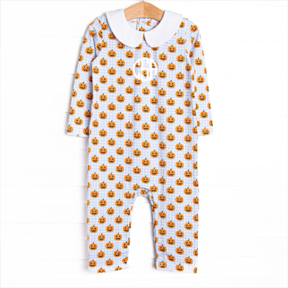 Jack Attack Romper, Blue