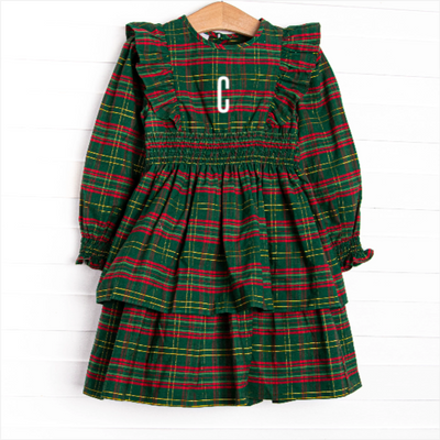 Jolly Holiday Dress, Green