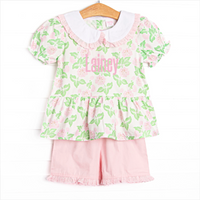 Laguna Luxe Short Set, Pink