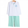 Levi Pant Set, Mint Green