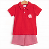 Levi Short Set, Red