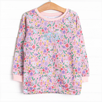 Lily Lane Sweatshirt, Pink