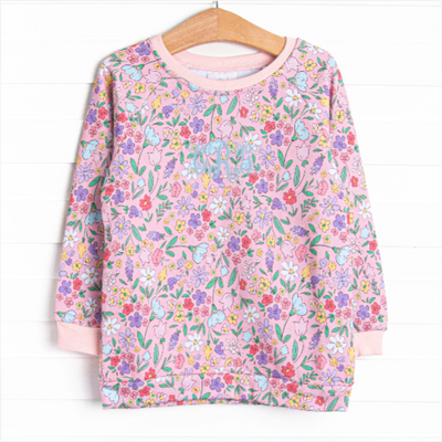 Lily Lane Sweatshirt, Pink