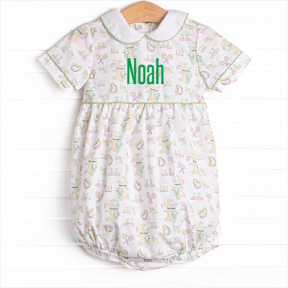 Mardi Gras Madness Bubble, Green