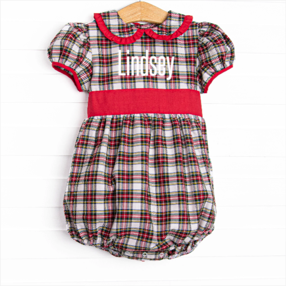 Merry Little Christmas Bubble, Red