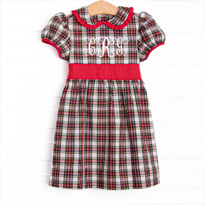 Merry Little Christmas Dress, Red