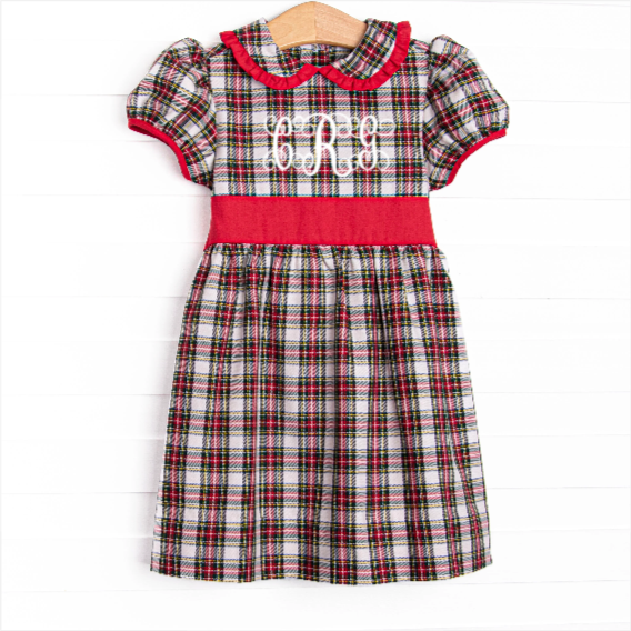 Merry Little Christmas Dress, Red
