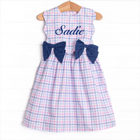 Navy Nights Dress, Blue