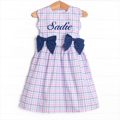 Navy Nights Dress, Blue