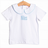 Niles Knit Collared Top, (2 Colors)